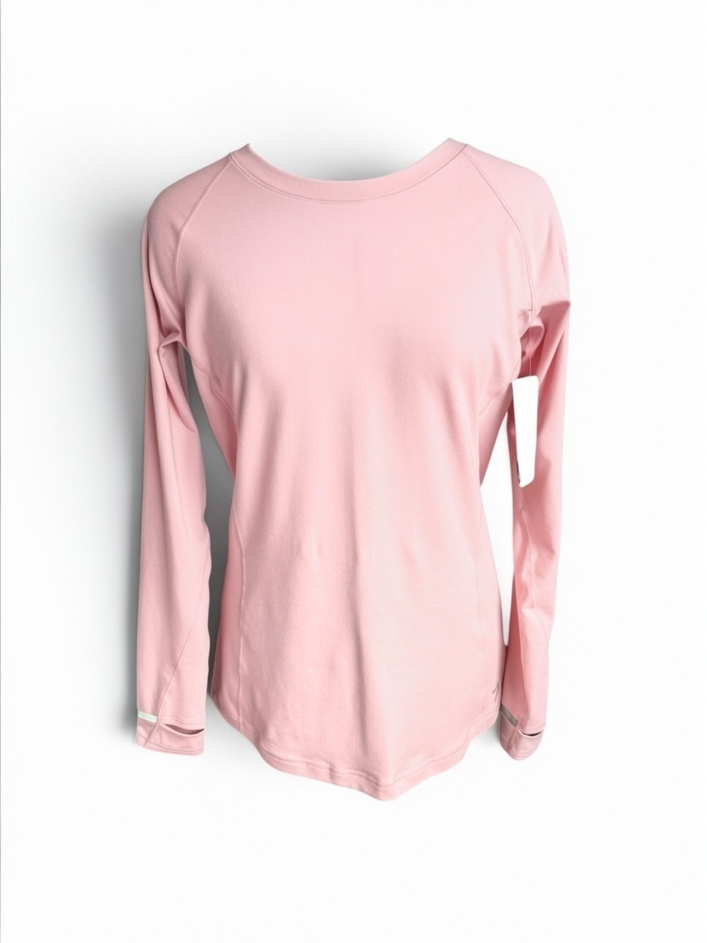New Balance x J. Crew Pale Pink Long-Sleeve Crewneck Top